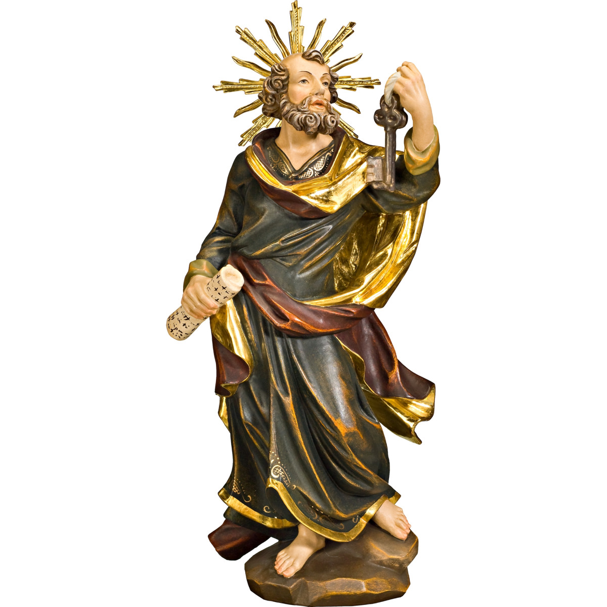 San Pedro con aureola